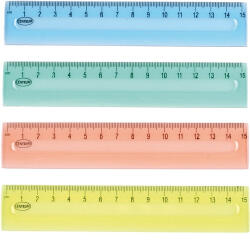 Centrum Vonalzó Centrum egyenes 15 cm csomagolt (80725)