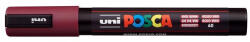 uni Dekormarker, 1, 8-2, 5 mm, UNI "Posca PC-5M", vörösbor - kreativjatek