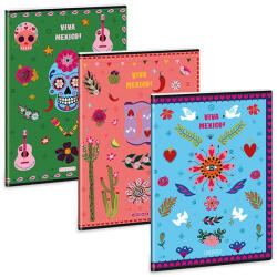 Ars Una Füzet vonalas ARS UNA A/4 40 lapos Extra kapcsos Viva Mexico (01_08466)