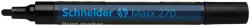 Schneider Lakkmarker, 1-3 mm, SCHNEIDER "Maxx 270", fekete (127001)