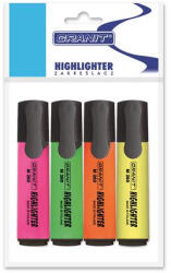 GRANIT Szövegkiemelő készlet, 1-5 mm, GRANIT "M260", 4 különböző szín (M26004Z00) - kreativjatek