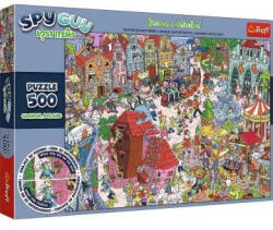 Trefl Trefl: Spy Guy Gdansk városa nyomozós képkereső puzzle - 500 darabos (241177) - kreativjatek