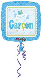  Welcome Baby Blue fólia lufi 43 cm (DPA3118501)