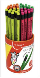 Y-Plus Grafitirón Y-Plus+ Star HB neon háromszög radíros (PA4901681282227)