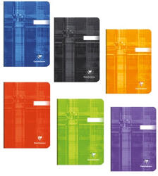 Clairefontaine Füzet Clairefontaine Mosai A5 48 lapos sima (3680C) - kreativjatek