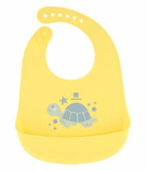 KikkaBoo elõke szilikon nagy Teknõs sárga - kreativjatek