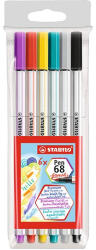 STABILO Ecsetfilc STABILO Pen 68 Brush 6 darabos (568/06-11) - kreativjatek