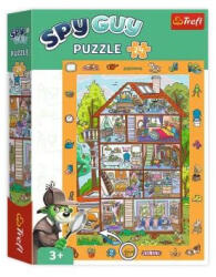 Trefl Trefl: Spy Guy Társasház nyomozós képkereső puzzle - 24 darabos (241225)