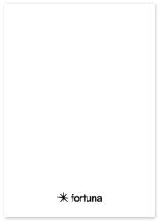 Fortuna Füzet vonalas FORTUNA Monocolor A/5 32 lapos 21-32 4-8. osztályos fehér