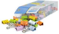 Rapesco Bindercsipesz, 19 mm, RAPESCO, "Fun", vegyes színek (1428)