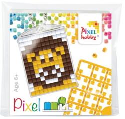 Pixelhobby Kulcstartó szett (kulcstartó alaplap + 3 szín) oroszlán (23070)