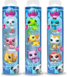 Littlest Pet Shop Littlest Pet Shop: Figura csomag, 1. széria - 3 db-os hengerben, többféle (238360)