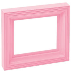 Pixelhobby 20065 Rózsaszín műanyag képkeret nagy alaplaphoz (20065)