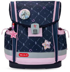 Belmil Iskolatáska, mágneszárral, BELMIL "Classy Plus Midnight Gallop", lópatkó (BL40578AG18L)