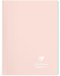Clairefontaine Spirálfüzet Clairefontaine Koverbook Blush A/4 80 lapos PP borítású vonalas púderrózsaszín (376778C) - kreativjatek