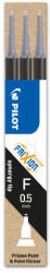 Pilot Roller betét Pilot Frixion Point 3 fekete 3 db/csomag BLRT-FR (BLS-FRP5-B-S3)
