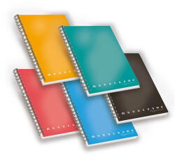 Pigna Spirálfüzet Pigna Monocromo Professional A/4 100 lapos kockás kemény fedeles