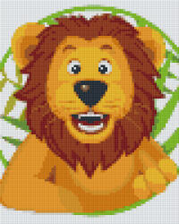 Pixelhobby 804371 Oroszlán (20, 3x25, 4cm) 4 alaplapos szett (804371)