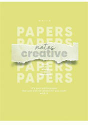 Shkolyaryk Publishing House Füzet, tűzött, A4, vonalas, 80 lap, SHKOLYARYK "Notes Creative", vegyes (SB805244L) - kreativjatek