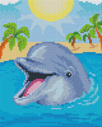 Pixelhobby 804377 Delfin (20, 3x25, 4cm) 4 alaplapos szett (804377)