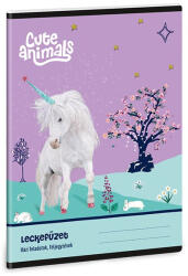 Ars Una Leckefüzet ARS UNA A/5 32 lapos Cute Animals-Unicorn