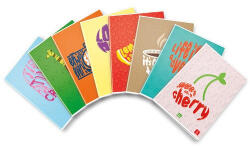 Pigna Füzet Pigna 3D Fluid A/4 tűzött 42 lapos kockás