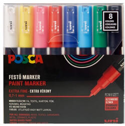 uni Filctoll UNI Posca PC-1M 8 darabos (2UPC1M8K) - kreativjatek