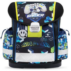 Belmil Iskolatáska, fémcsat, BELMIL "Classy Pixel Cube Game", pixel (BL40313AG68F)