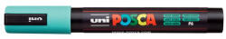 uni Dekormarker, 1, 8-2, 5 mm, UNI "Posca PC-5M", tengerzöld