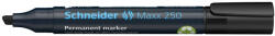 Schneider Alkoholos marker, 2-7 mm, vágott, SCHNEIDER "Maxx 250", fekete (125001) - kreativjatek