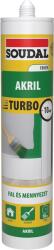 Soudal Turbo Akril Tömítő 280ml Fehér