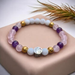  Gazdi-Kutyus karkötő, ezüst medállal