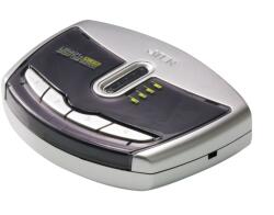 ATEN 202800 US421A-AT 4-Port USB 2.0 Peripheral Switch, Switch