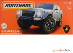 Mattel : Lamborghini LM002 ezüstszürke kisautó papírdobozban 1/64 - Mattel