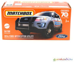 Mattel : 2016 Ford Interceptor Utility kisautó papírdobozban