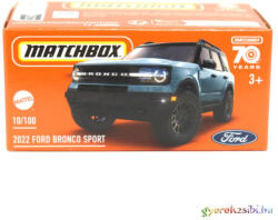 Mattel : 2022 Ford Bronco Sport kisautó papírdobozban 1/64 - Mattel