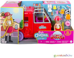 Barbie : Chelsea tűzoltóautó játékszett - Mattel