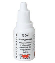  Home TS 560 forrasztóolaj, kismértékben aktivált klórmentes folyósító szer villamos ipari és elektronikai finom forrasztási munkákhoz, 20ml - koronaphone