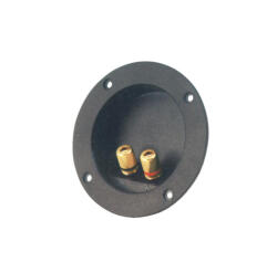 Somogyi Elektronic SL 6MG hangfalcsatlakozó, 2 banáncsatlakozó, 105 mm átmérő - koronaphone