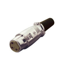 Somogyi Elektronic S 24 mikrofonaljzat, XLR, 3 pólus, lengő - koronaphone