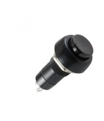 Somogyi Elektronic ST 10/BK nyomókapcsoló, 1 áramkör - 2 állás, 250 V, 3 A, fekete