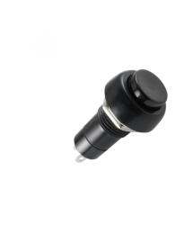 Somogyi Elektronic SP 10/BK nyomógomb, 1 áramkör, záró, 125 V, 3 A, fekete