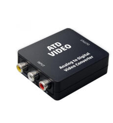  Home ATD VIDEO analóg-digitális videóátalakító, RCA-HDMI, USB-A - miniUSB tápkábel - koronaphone