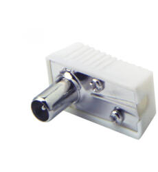 Somogyi Elektronic FS 1X koax dugó, pipa, csavarozható - koronaphone