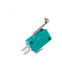 Somogyi Elektronic MSW 03 mikrokapcsoló, 1 áramkör, 10 A, nyomógörgős