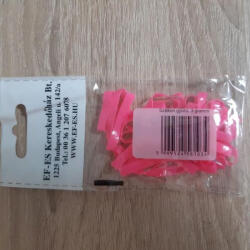 EF-ES szilikon gyűrű vastag pink