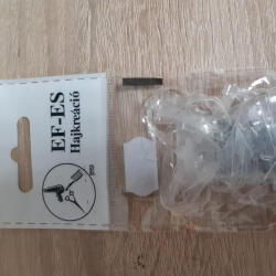 EF-ES szilikon gyűrű átlátszó vastag