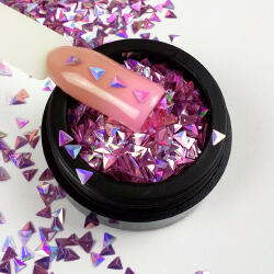 Brillbird 3D Háromszög Violet