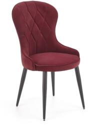 Halmar Scaun de bucaterie Rilla, visiniu / negru (V-CH-K/366-KR-BORDOW)