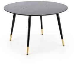 Halmar Masa de bucaterie Embos, negru / auriu (V-CH-EMBOS-ST)
